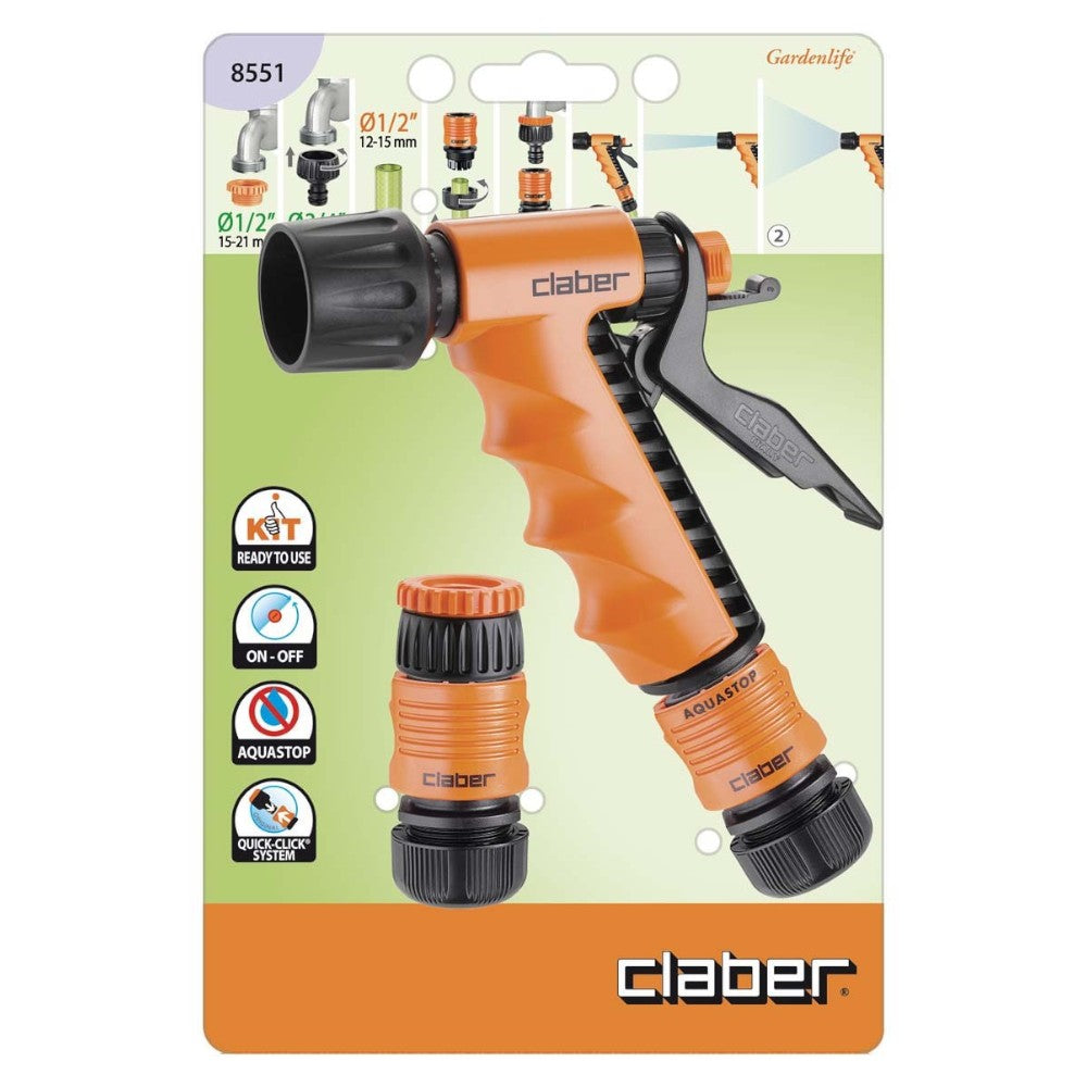 Idropistola a lancia con starter kit 1/2 In blister