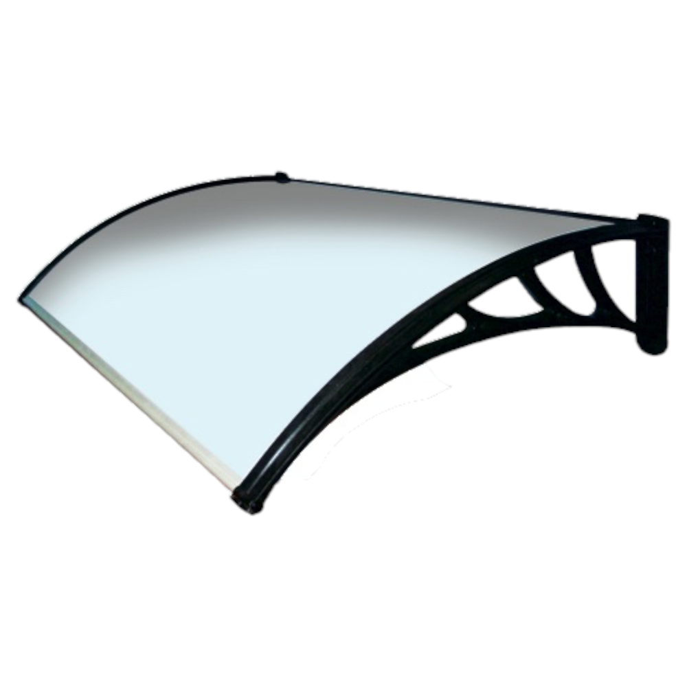 Abri extérieur transparent en polycarbonate avec kits de différentes tailles
