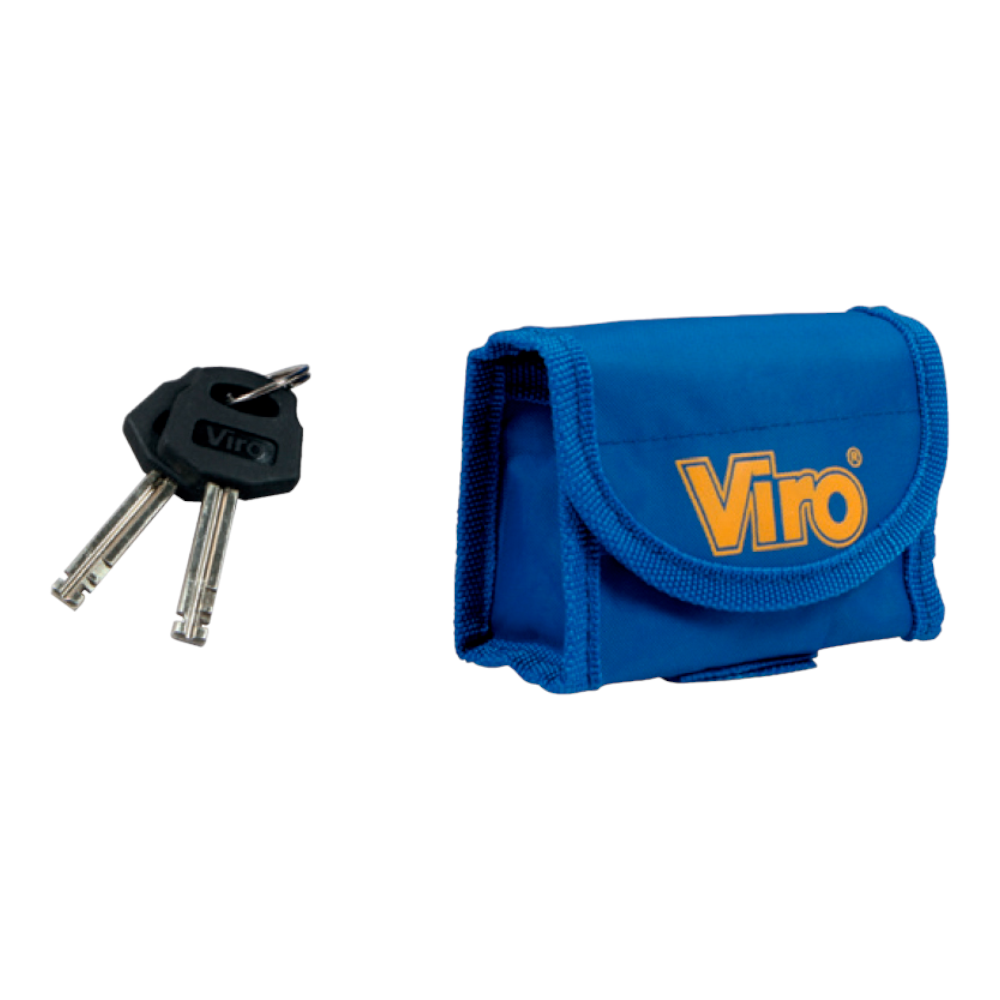 Cadenas antivol à disque en acier pour motos et scooters VIRO HAMMER