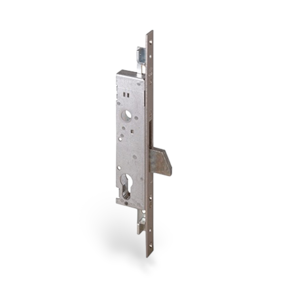 Serrure ambidextre pour montants à pêne dormant basculant CISA 46220