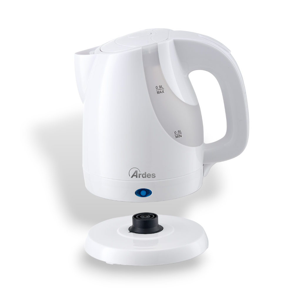 Bouilloire électrique 0,9 litres avec arrêt automatique, puissance max 1300W Ketty Cute Ardes 