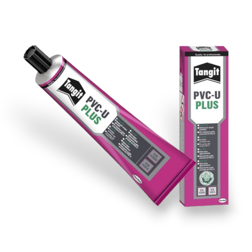Colle à prise rapide pour joints de canalisations PVC, paquet de 125 g THF FREE