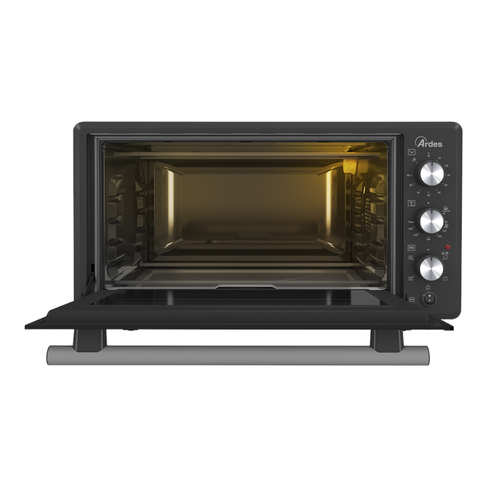Four électrique ventilé 45 litres 1400W avec fonction rôtissoire Kratos Ardes 