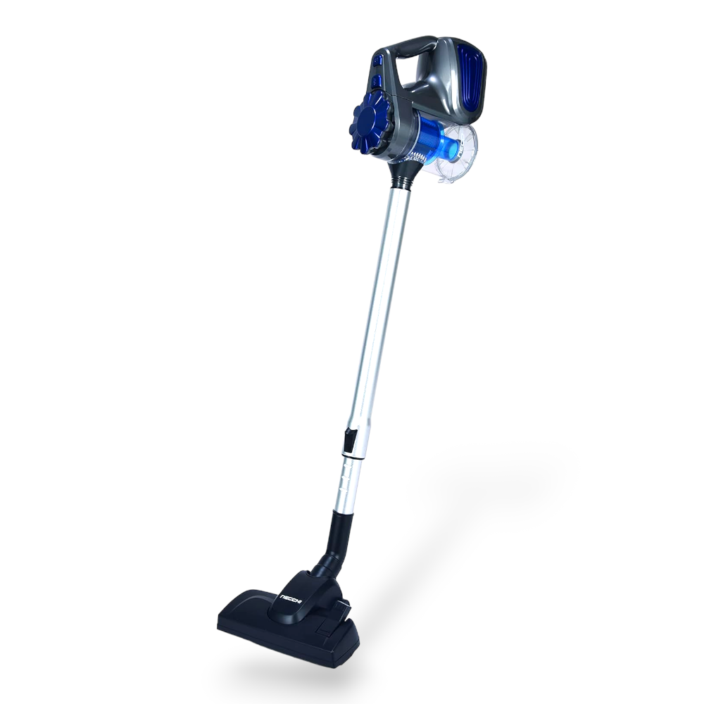Aspirateur cyclonique 2en1 avec brosse de nettoyage des sols et tige télescopique 600W Necchi NH9212 