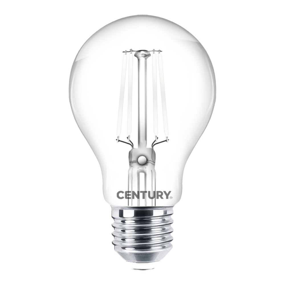 Ampoule LED d'intérieur Century à filament en forme de larme blanche 