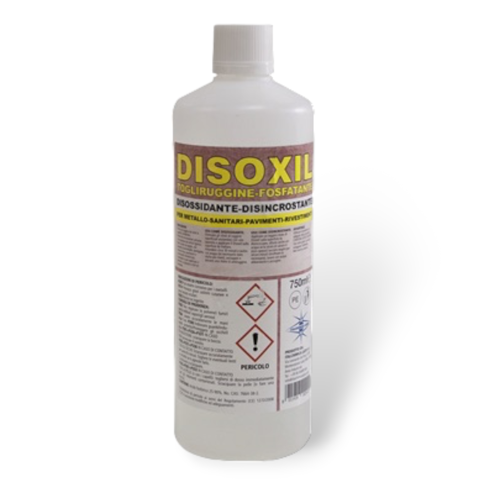 Détartrant antirouille Disoxil 750 ml pour toutes surfaces métalliques et sanitaires