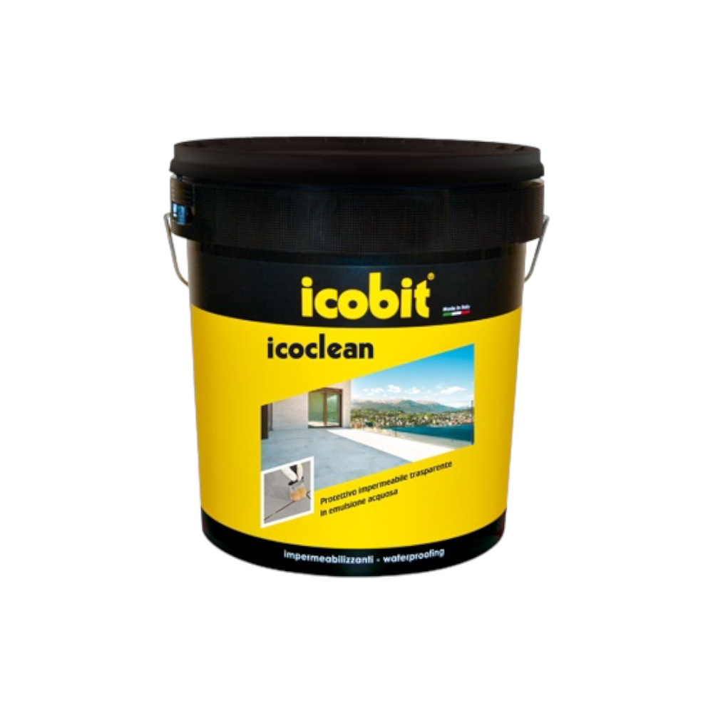 Icobit Icoclean gaine de revêtement liquide transparente prête à l'emploi pour béton