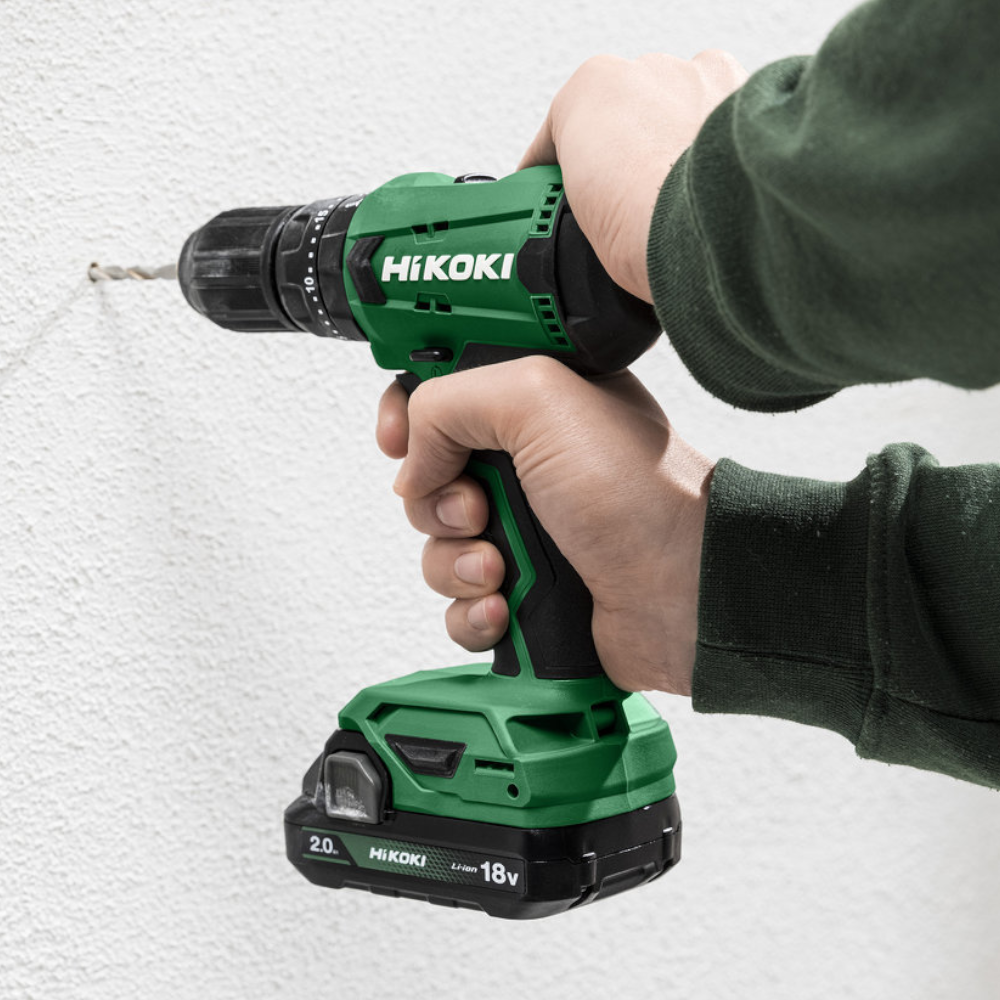 Visseuse à percussion 18V avec étui, 2 batteries et chargeur Hikoki DV18 DAWC