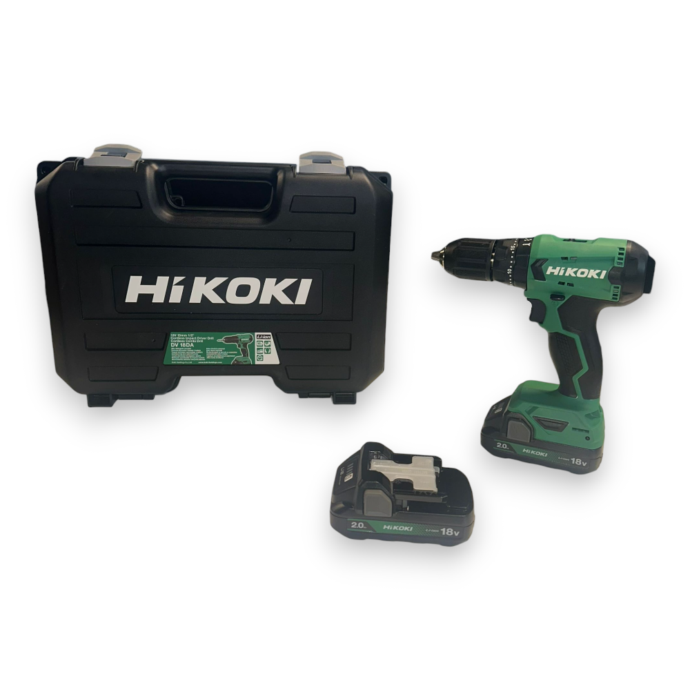 Visseuse à percussion 18V avec étui, 2 batteries et chargeur Hikoki DV18 DAWC