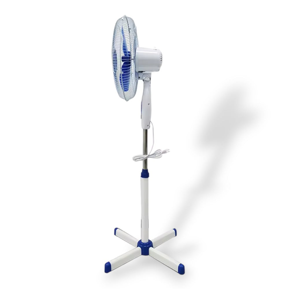 Ventilateur sur pied 3 pales Ø40 cm réglable en hauteur 45W