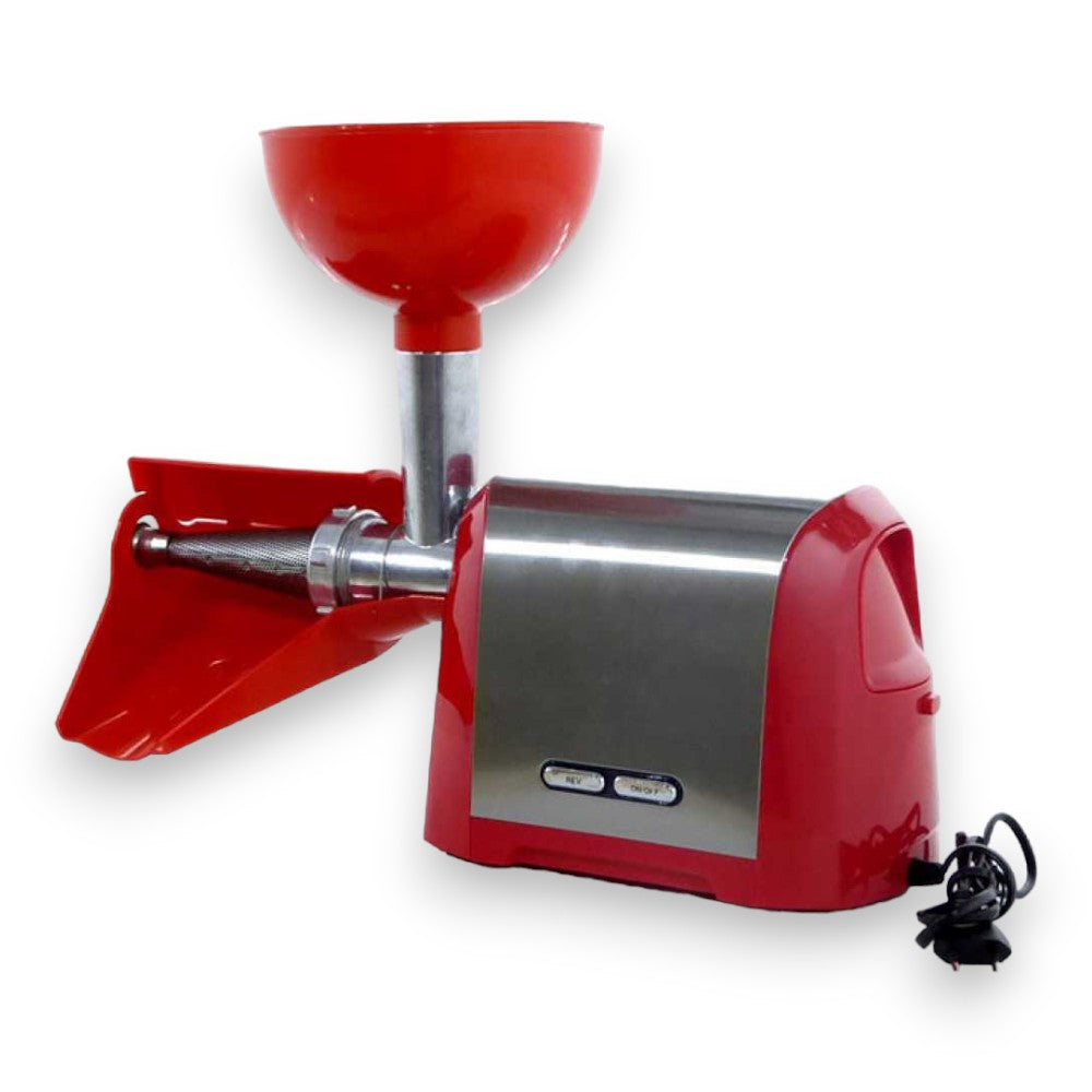 Presse-tomates électrique 600W avec corps et anneau en aluminium Palumbo Skuizzi