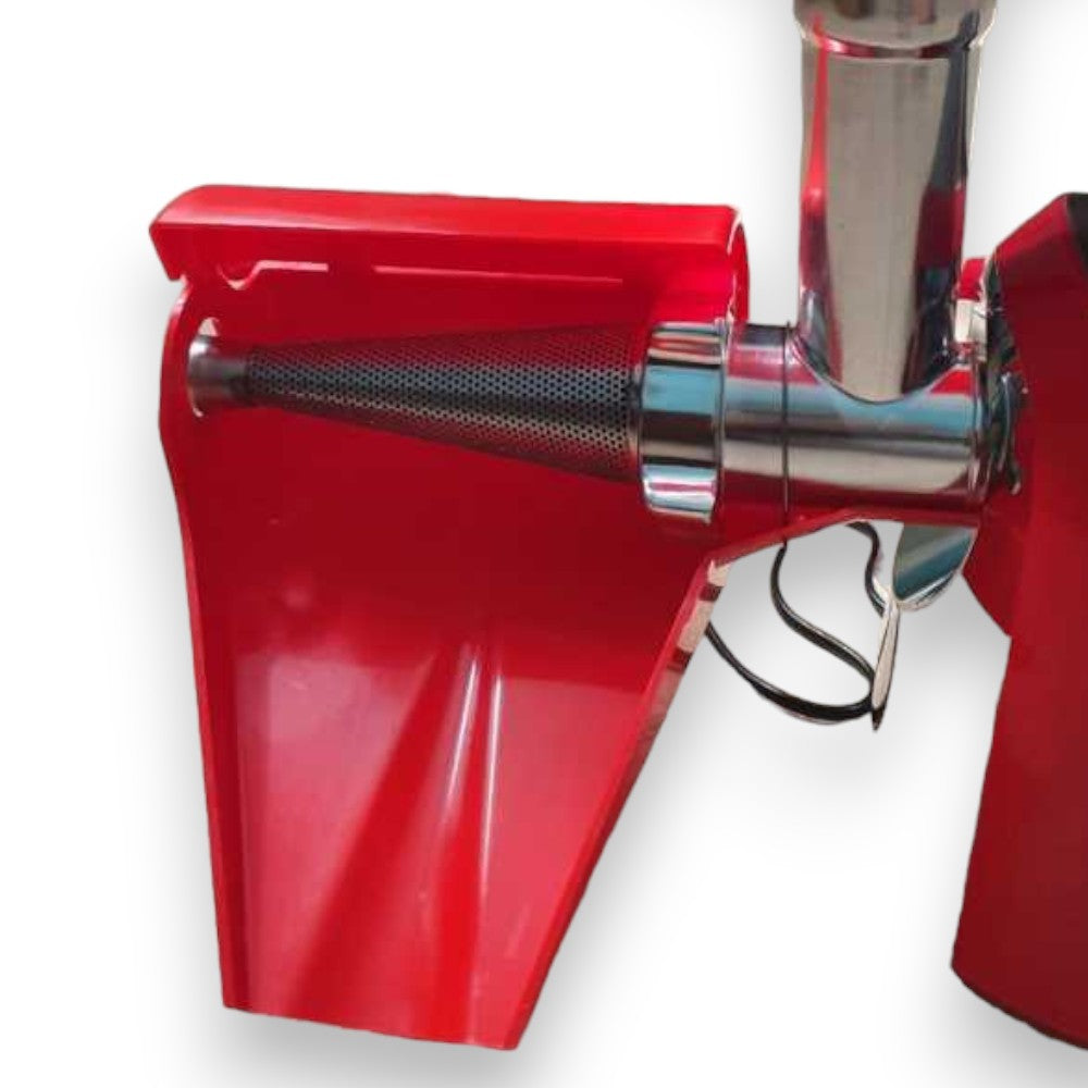 Presse-tomates électrique 600W avec corps et anneau en aluminium Palumbo Skuizzi