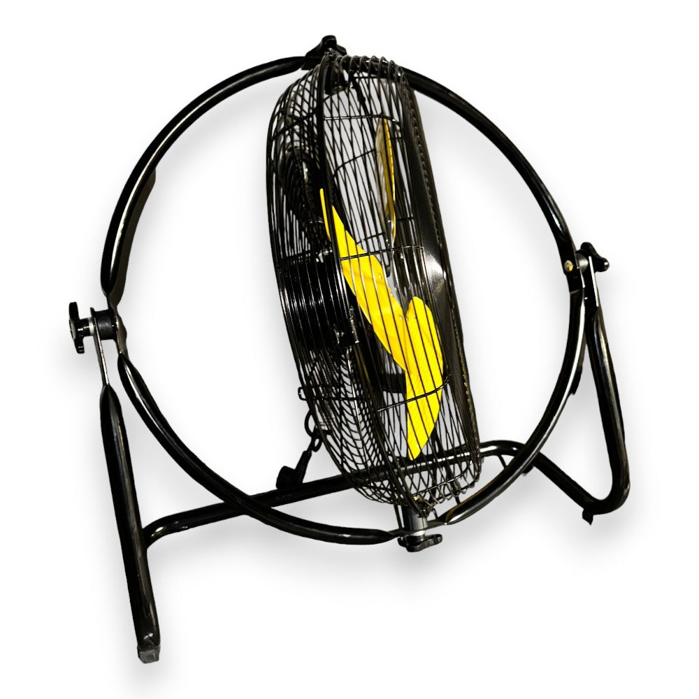 Ventilateur de sol industriel 180W avec orientation manuelle 360° Stanley 