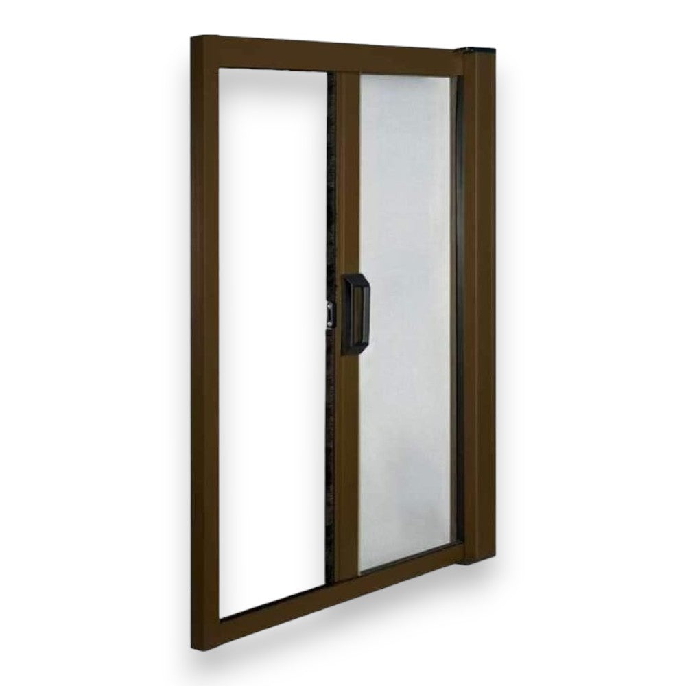 Moustiquaire à enroulement horizontal 150x250h cm avec profilés en aluminium pour portes et fenêtres