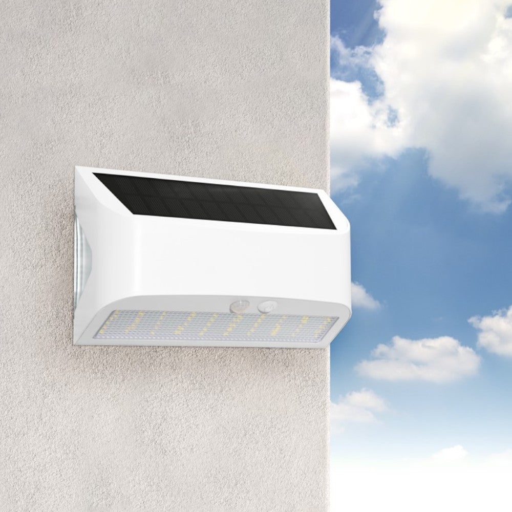 Faretto led notturno da esterno con sensore solare e crepuscolare 6W Century Arcadia