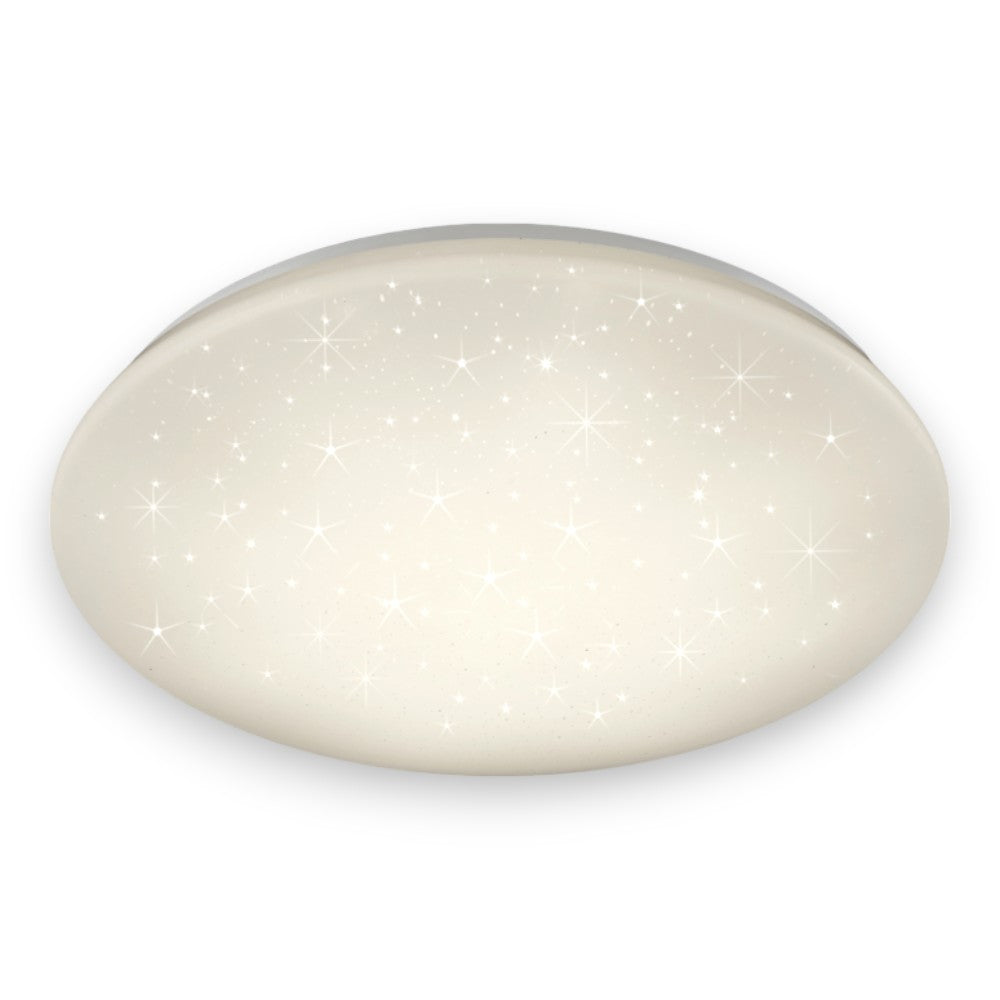 Plafonnier lustre LED 24W effet étoilé élégant rond Ø50 cm Potz 