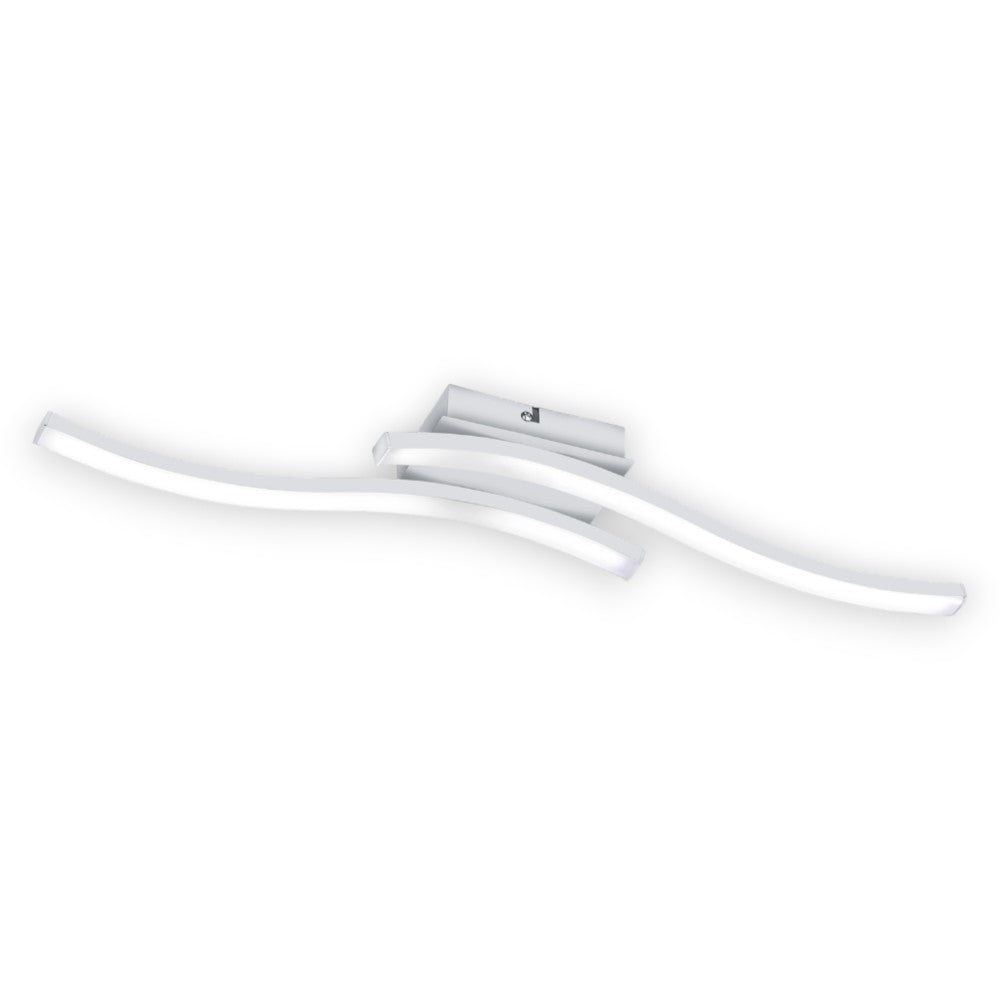 Plafonnier élégant et moderne de lustre de LED blanc d'intérieur avec 2 bandes 5W Route 