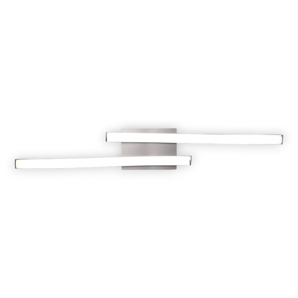 Plafonnier élégant et moderne de lustre de LED blanc d'intérieur avec 2 bandes 5W Route 