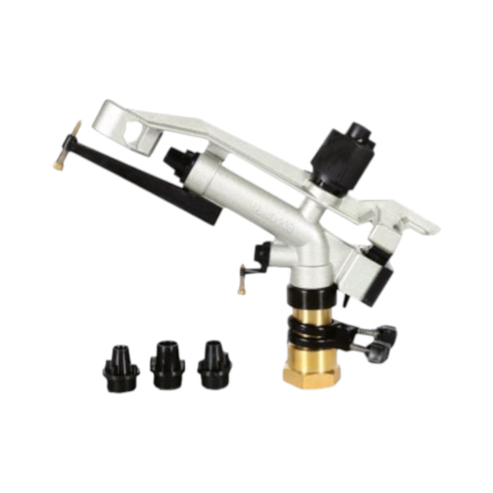 Irrigatore a settore 1"1/4 F per medie e basse pressioni 40×30×8 cm
