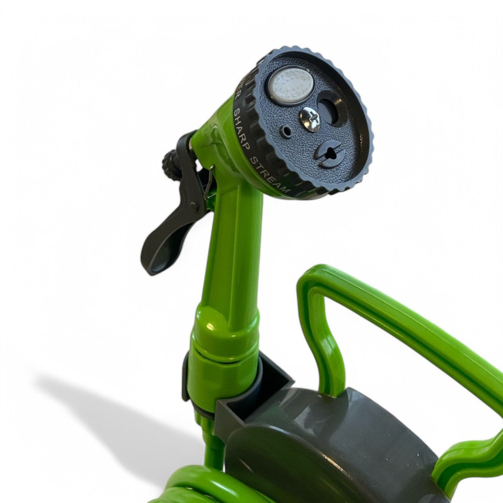 Tuyau d'irrigation de 10 mètres avec pistolet multifonction Kit de démarrage 8 jets Brixo Iris Balcony