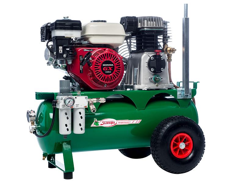 Kit de compresseur de moteur de secoueur pneumatique professionnel pour récolteuse d'olives krisone 580 pour 2 opérateurs Sbaraglia