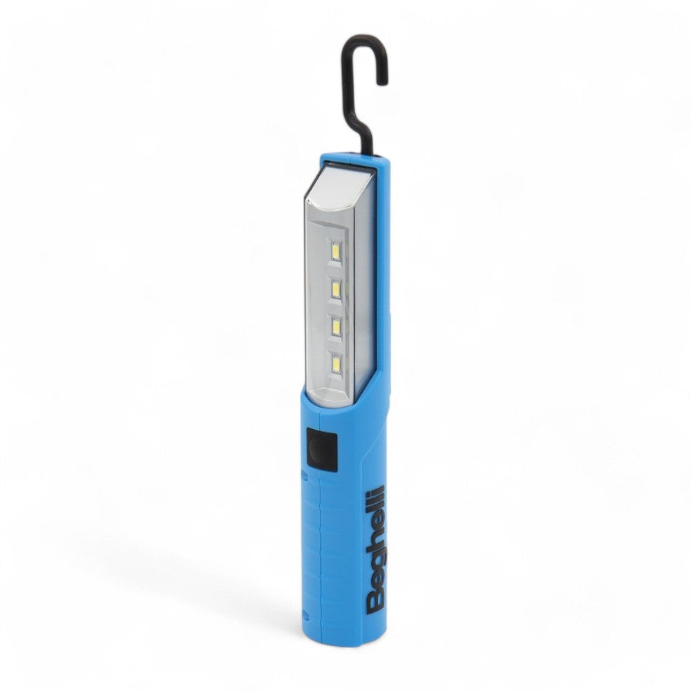 Lampe Torche Pratique LED Rechargeable Portable T-160 - 4 LED de 160 lm - ø mm.125x193x36