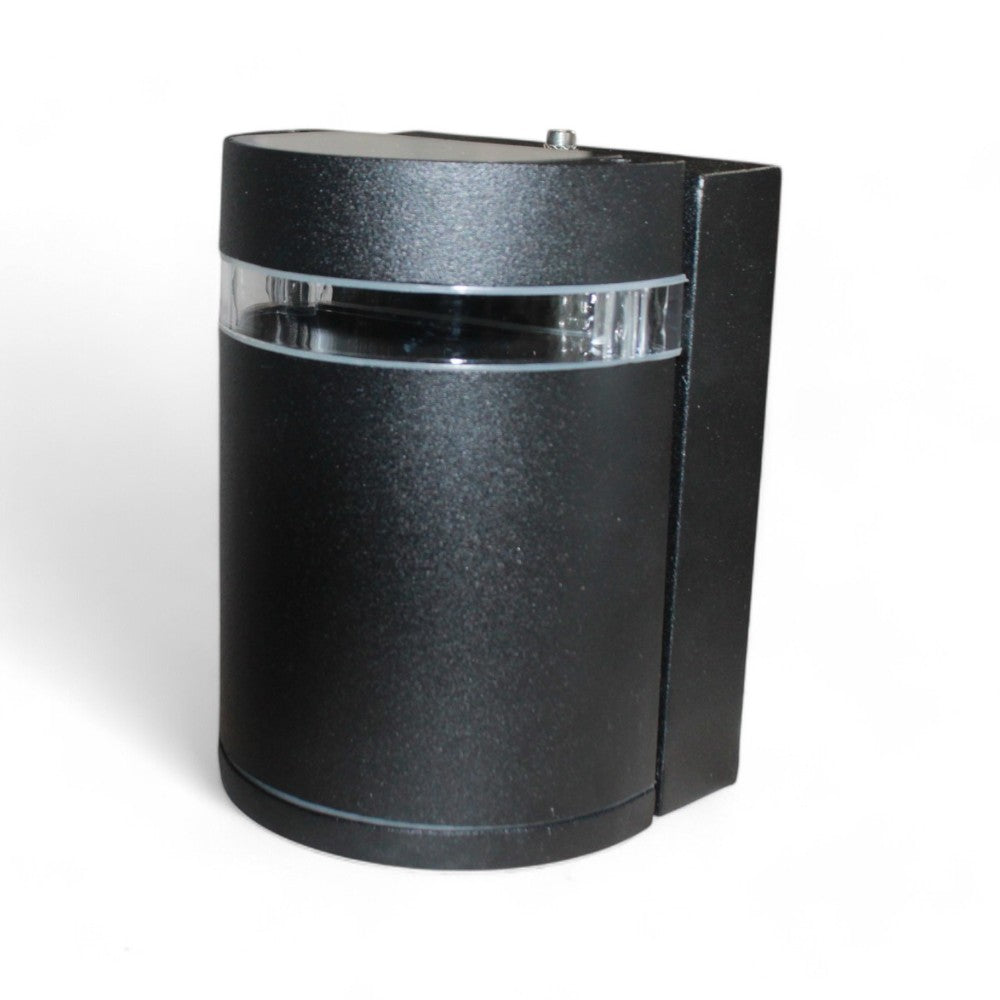 Lanterne murale d'extérieur en aluminium noir H15cm Collection Whiskey Garden Deluxe