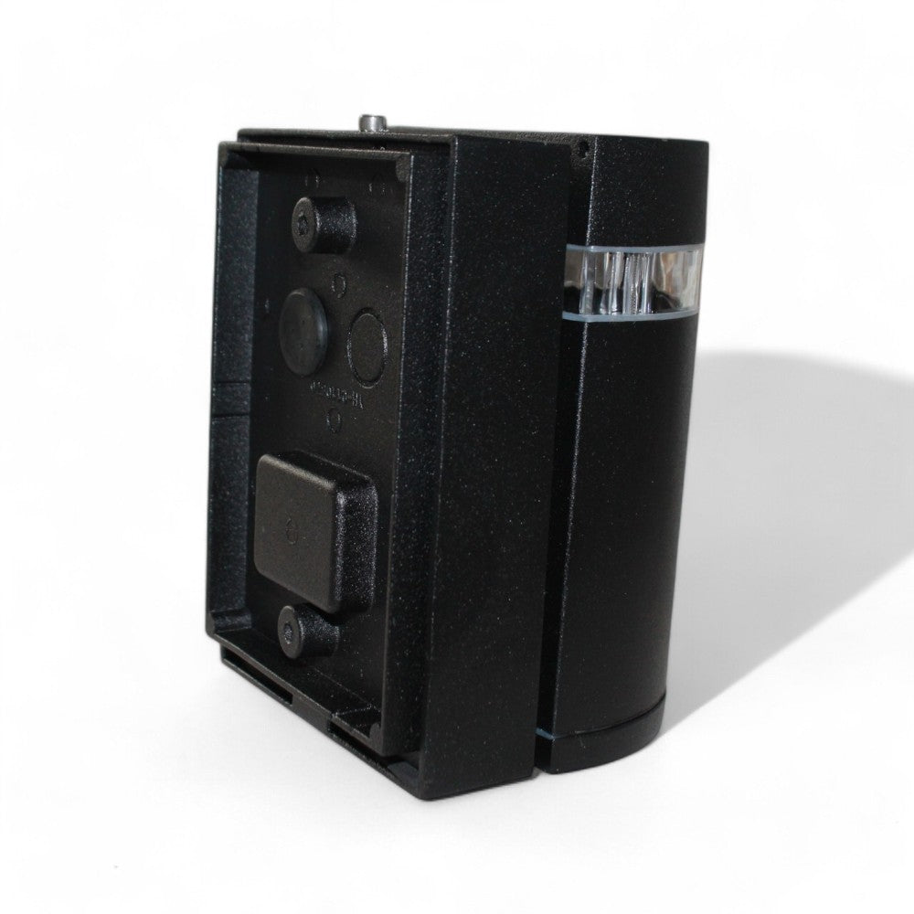Lanterne murale d'extérieur en aluminium noir H15cm Collection Whiskey Garden Deluxe
