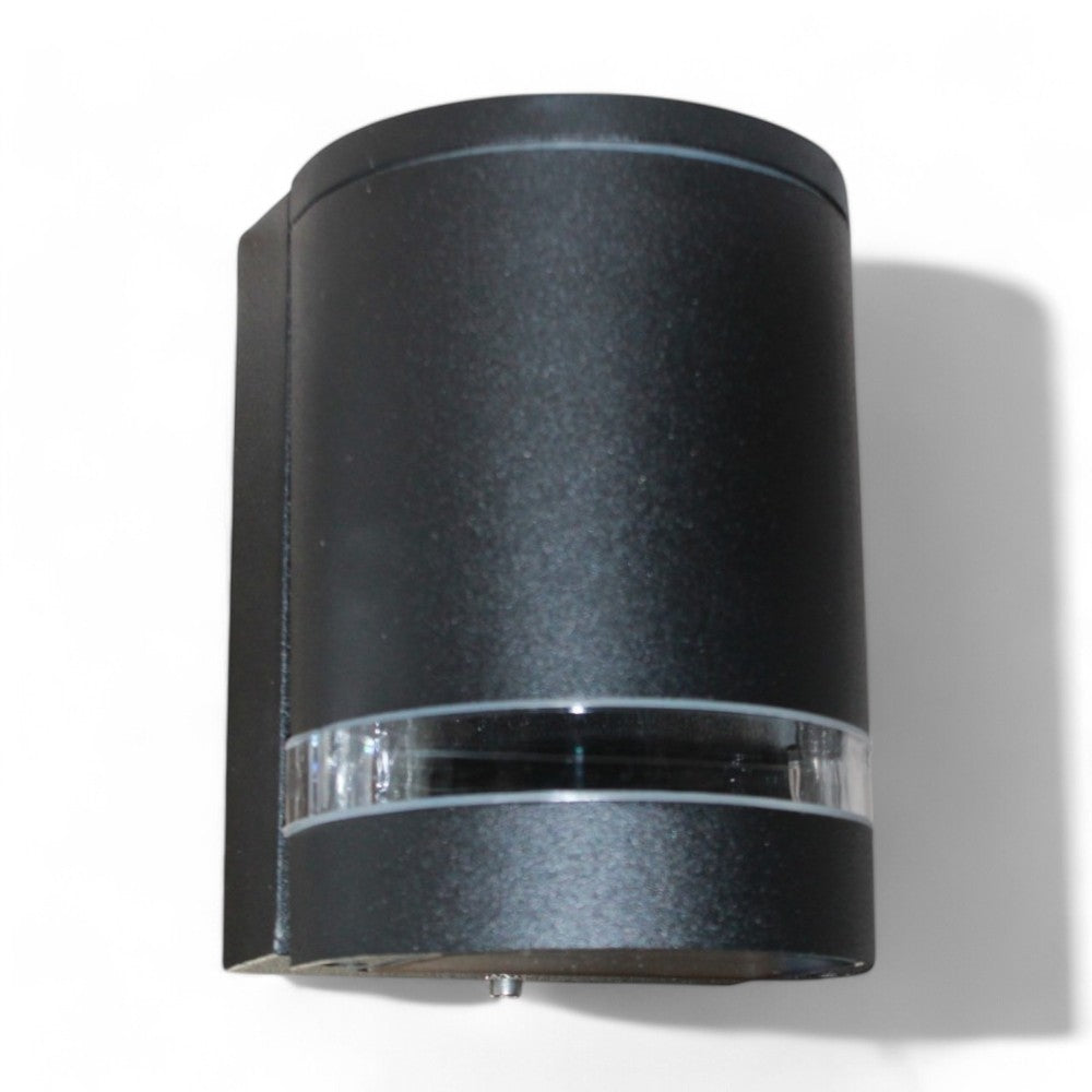 Lanterne murale d'extérieur en aluminium noir H15cm Collection Whiskey Garden Deluxe