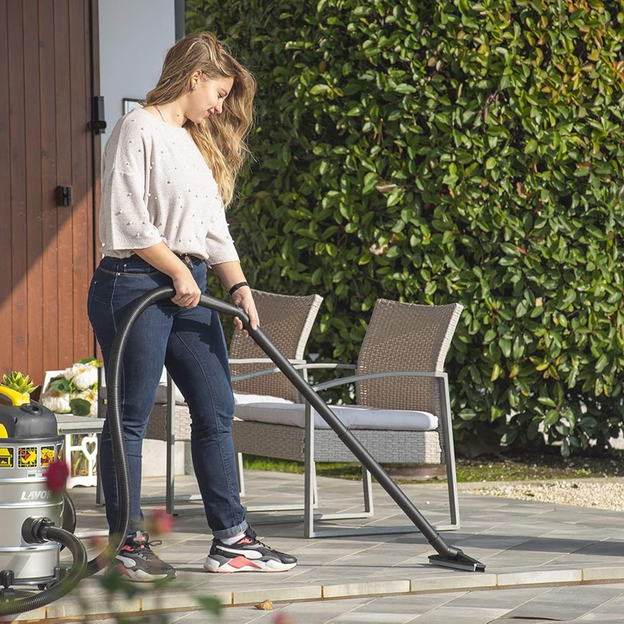 Aspirateur/bac à cendres 'poker 4in1' lavor 25 lt
