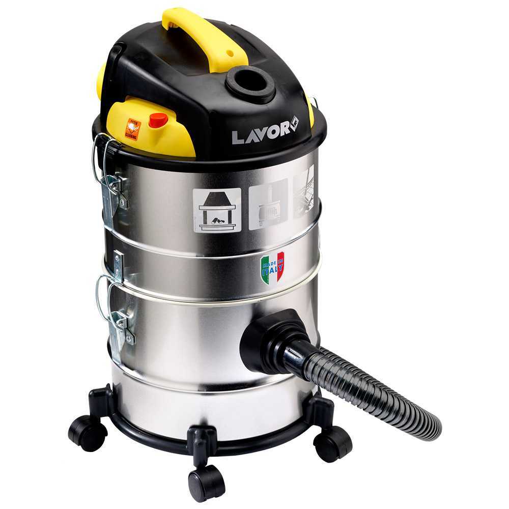 Aspirateur/bac à cendres 'poker 4in1' lavor 25 lt