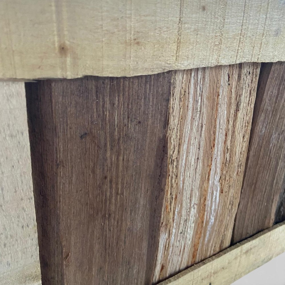 Bois de chauffage divisé en maille