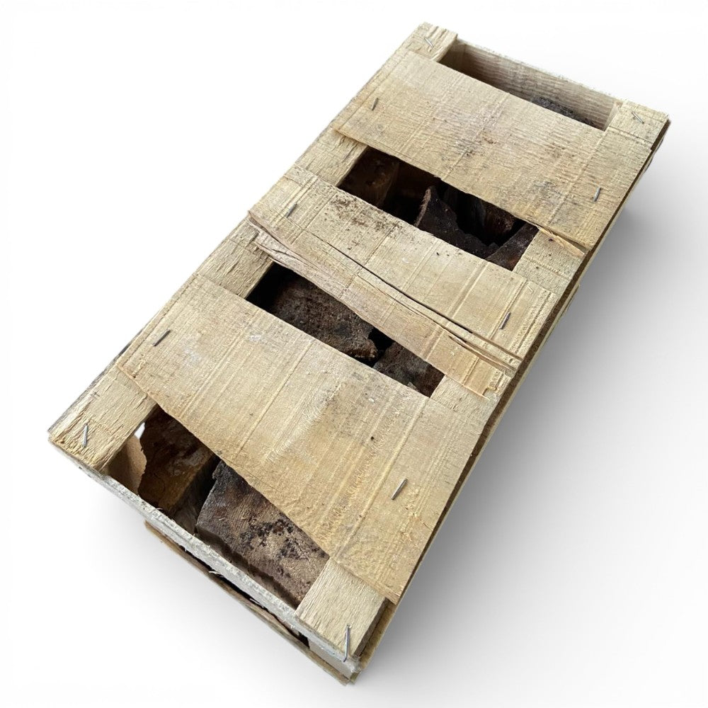 Bois de chauffage divisé en maille