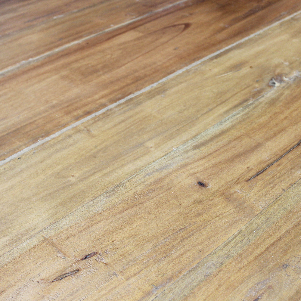 Tavolo fisso rettangolare in legno di mogano 200x100xH77 cm Rupert