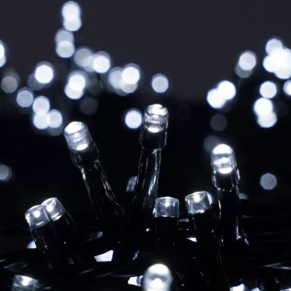 Luci catena natalizie lineare 480 led luce fredda