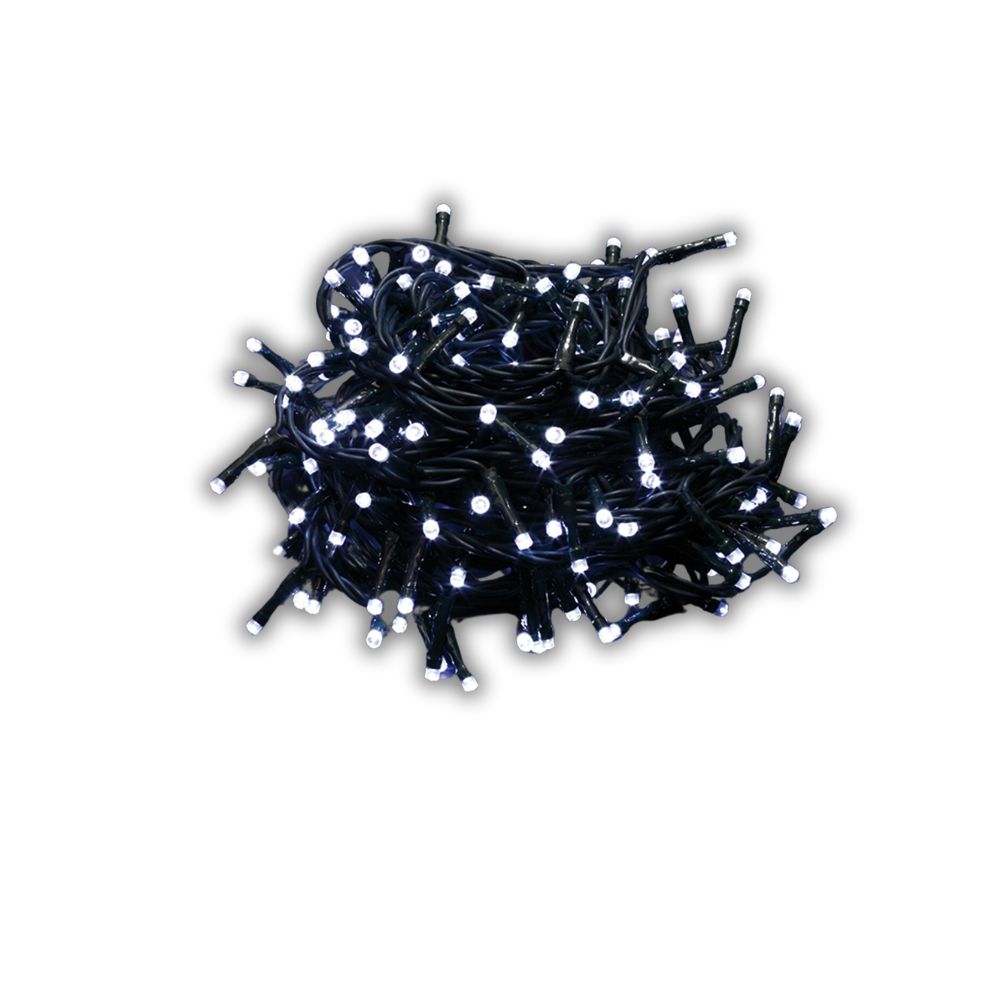 Luci catena natalizie lineare 480 led luce fredda