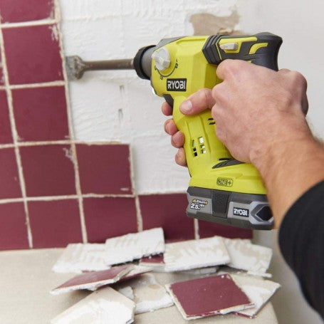 Ryobi 18v 2.5ah marteau burineur alimenté par batterie sds plus r18sds-125s