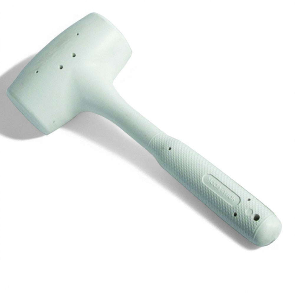 Maillet en caoutchouc pour carreleurs - gr.500 - ø mm.61x281x100