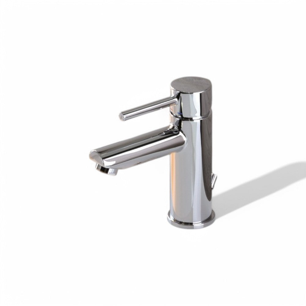 Miscelatore lavabo cromo con levetta scarico 1" 1/4 Stick