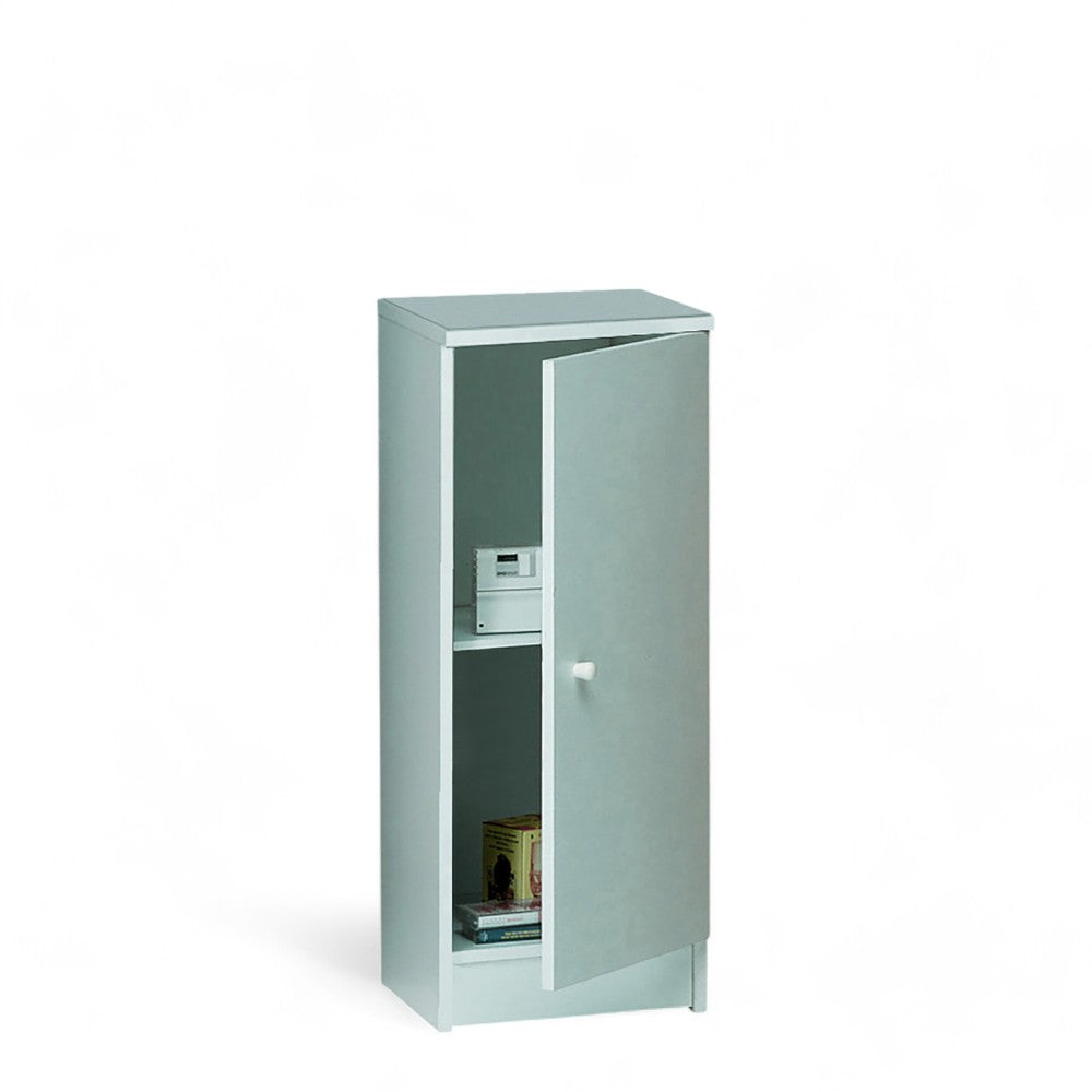 Armoire A24200Bi 1 porte blanche lisse