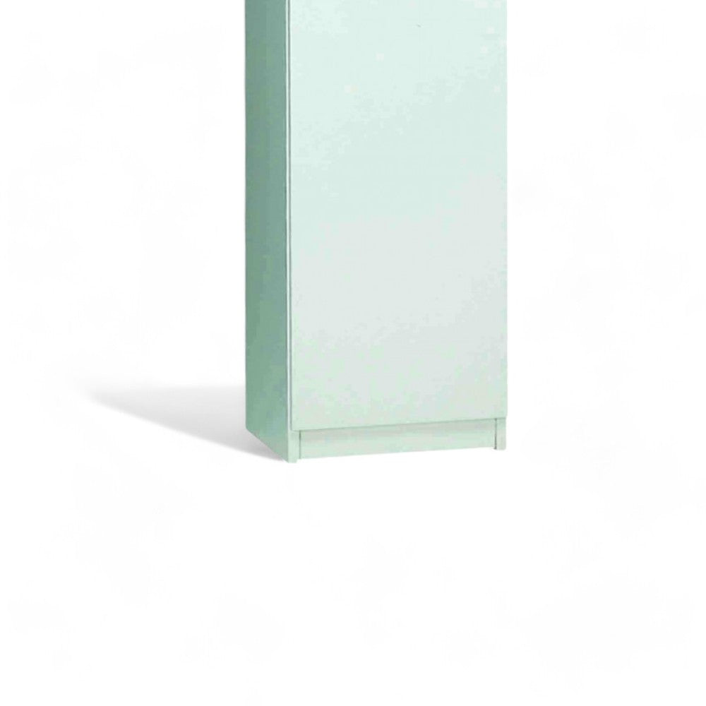 A30200Bik Colonne 1 Porte Kit Lisse Blanc