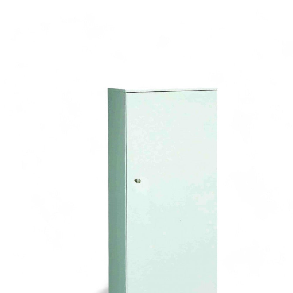 A30200Bik Colonne 1 Porte Kit Lisse Blanc