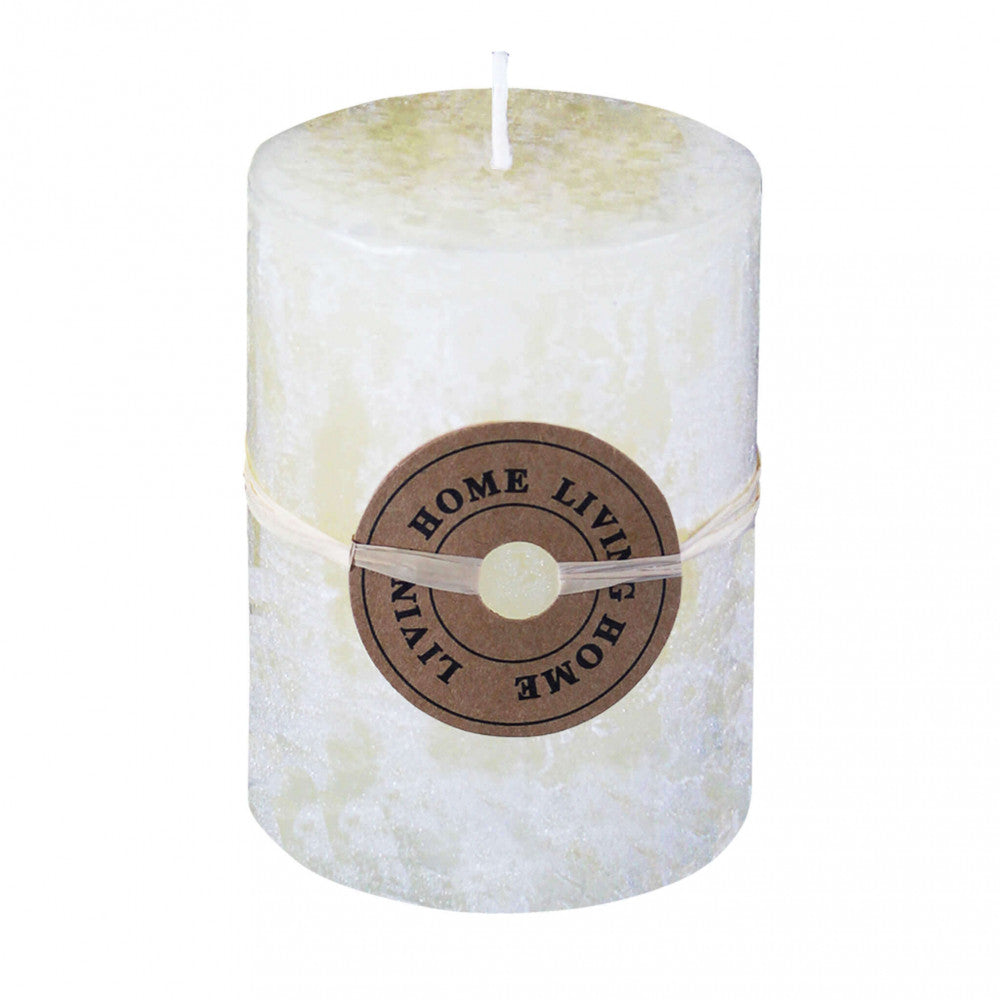 Bougie parfumée vanille h9 cm pour lanternes d'extérieur ou d'intérieur