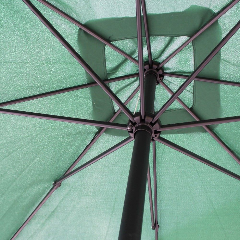 Parapluie Mercury 3 X 3 P/C Tissu Vert Noir