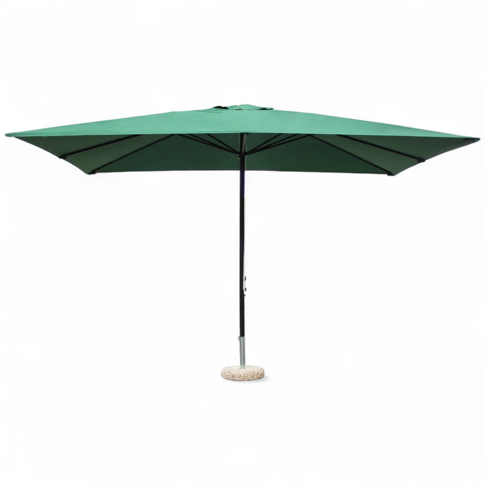 Parapluie Mercurio 3 X 4 P/C Tissu Vert Noir