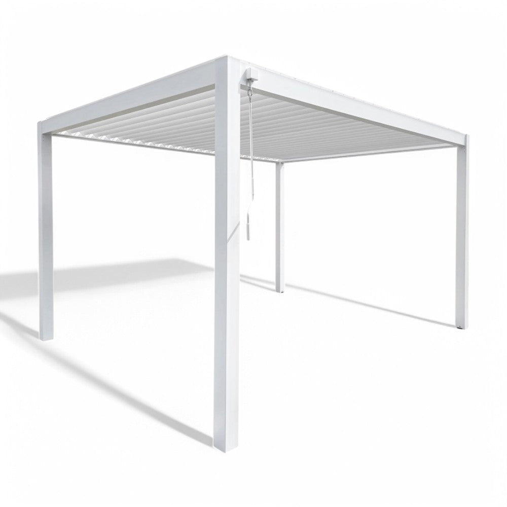 Pergola Bioclimatique 3 X 3 Avec Double Lamelle