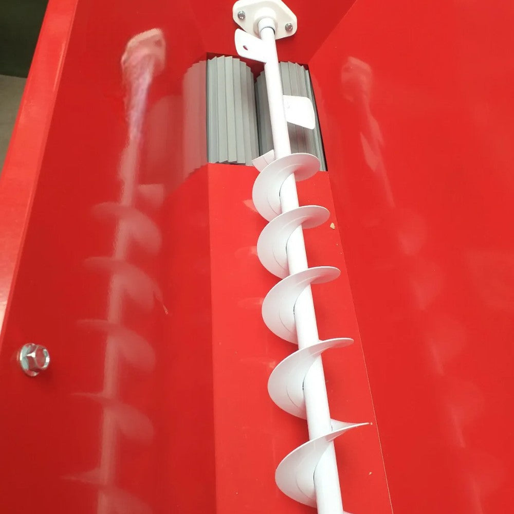 Égrappoir électrique 1 CV avec vis surélevée pour le traitement du raisin