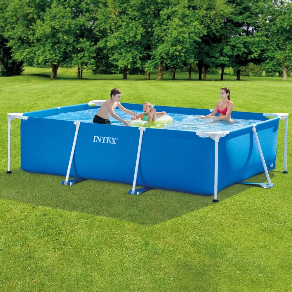 Piscine rectangulaire "Frame" avec cadre porteur avec pompe cm.300x200x75h. - capacité 3834 litres - poids 20,5 kg (25272)