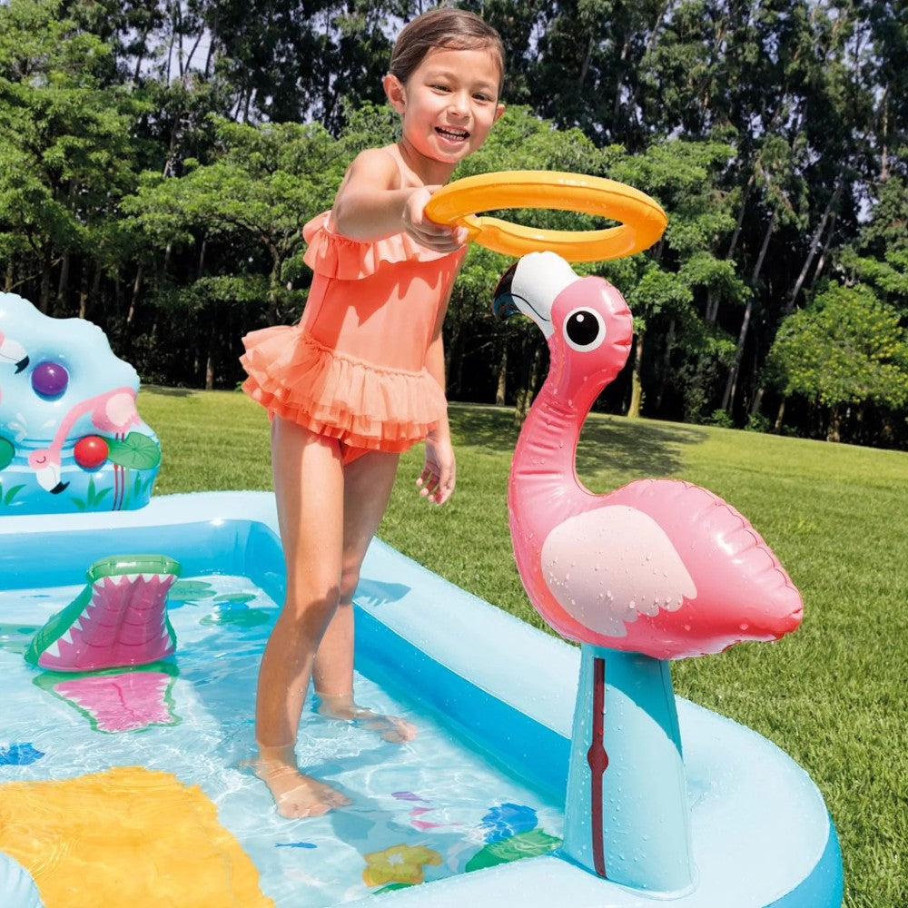 Piscine Gonflable "Jungle Adventure Play Center" +2 Ans - cm.244x198x71h. - poids kg.7,10 (57161)