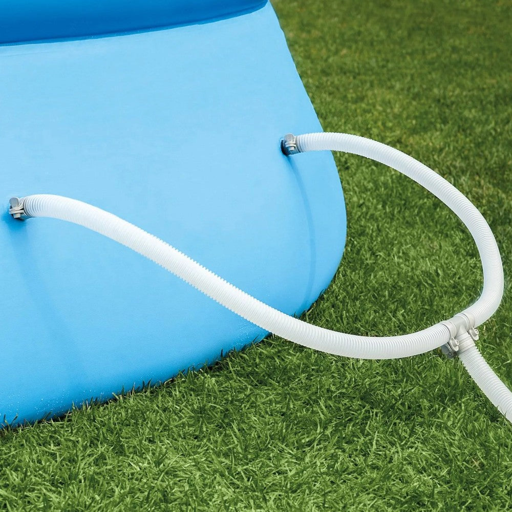Piscine ronde autoportante "Easy Set" avec pompe filtrante 457x84h cm. - capacité 9792 litres - poids 22,5 kg (28158)